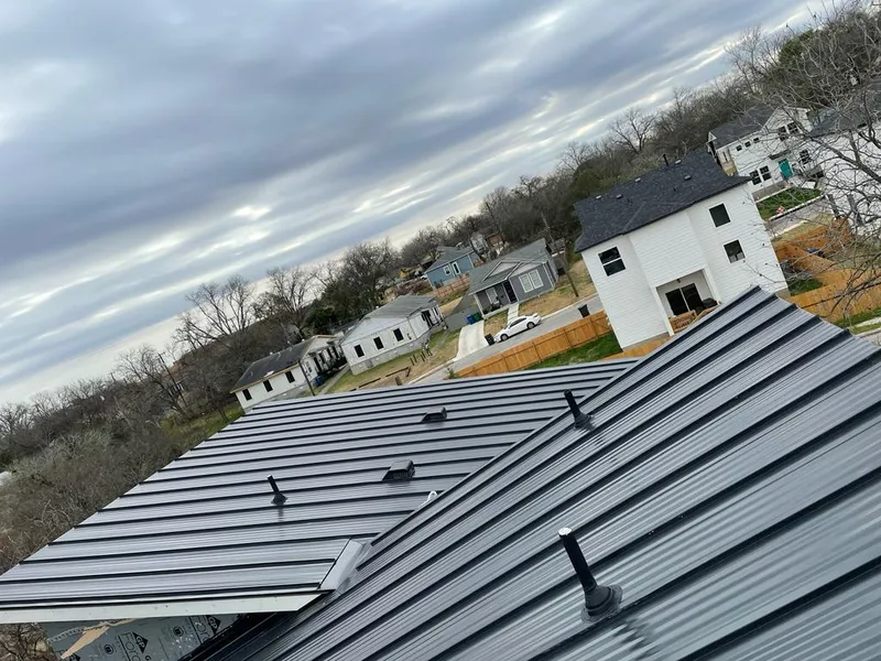 Standing seam metal roof panels with vents for Skylight Repair in Cloverly